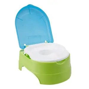 Summer Infant My Fun Potty for Boys – Blue Toddler Training Toilet with Removable Bowl & Splash Guard
