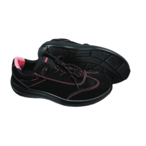 BSW SOLACE Safety Shoe Black Pink Composite Toe Kevlar Midsole For Women