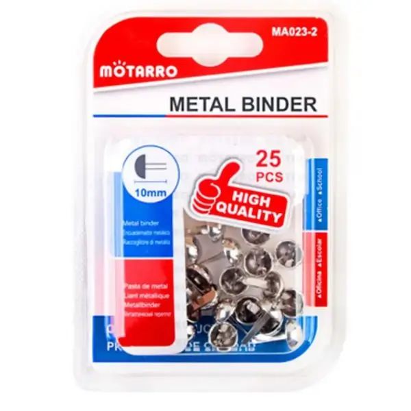 MOTARRO MA023-2 Binder Clip | Heavy Duty Paper Binder Clips | Metal Clip for Office, School & Home Use