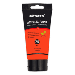 MOTARRO Acrylic Paint 75ml MP041-1, Premium Water-Based Craft Paint for Canvas, Fabric, Paper & Wood – Rich Color Pigment, Fast-Drying & Non-Toxic Acrylic Painting Art Supplies