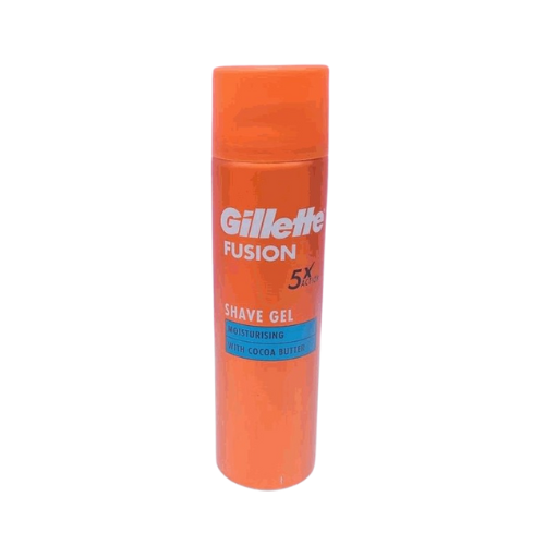 Gillette fusion shaving gel ultra moisturizing with cocoa butter 200ml (12pcs/ctn)