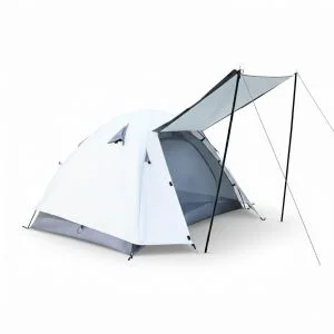 AL ARQAM Durable Camping Tent - Heavy Duty Waterproof Fabric, UV Protection & Reinforced Poles, 4 Person Capacity, Easy Setup Shelter for All-Season Outdoor Camping