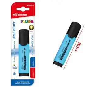 MOTARRO 1PC Highlighter MC045-6, Smooth Ink Marker for Highlighting Notes, Books, and Documents