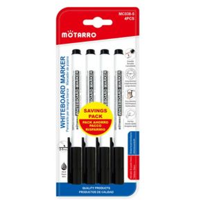 MOTARRO White Board Marker MC038-5 Dry-Erase Marker Set for Office, School & Home – Non-Toxic, Smooth Writing, Easy-Erase Whiteboard Pens
