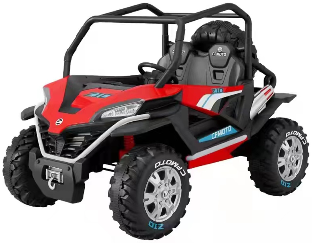 AL ARQAM ONE BUTTON Kids Four Wheel Drive Electric Toy Car – 12V Battery, One Button Start, 380 Motor, Power Display, Music, USB Port – Ride-On Vehicle for Toddlers & Children