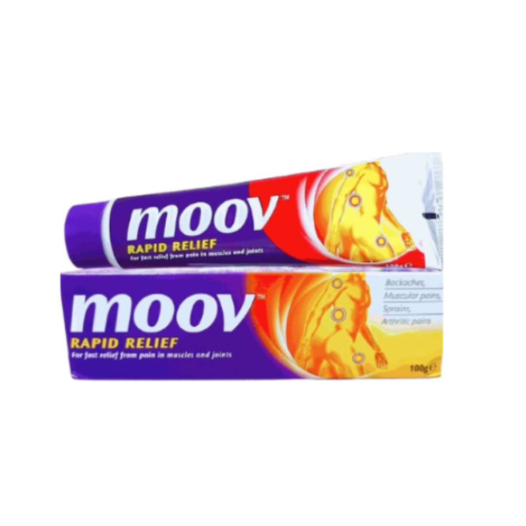Moov Pain Relief Cream 100g – Fast-Acting Relief for Muscle, Joint & Back Pain (1 Dozen Pack)