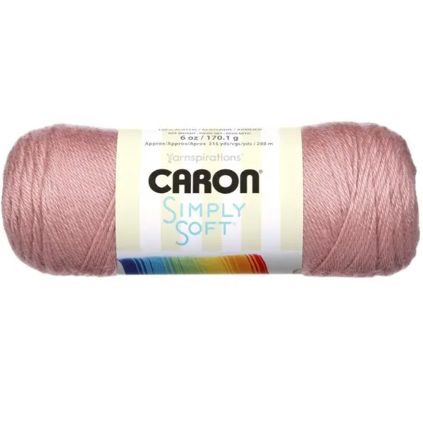 Caron Simply Soft Solids Yarn Medium Gauge 100% Acrylic - 6 oz - Plum Wine - Machine Wash & Dry