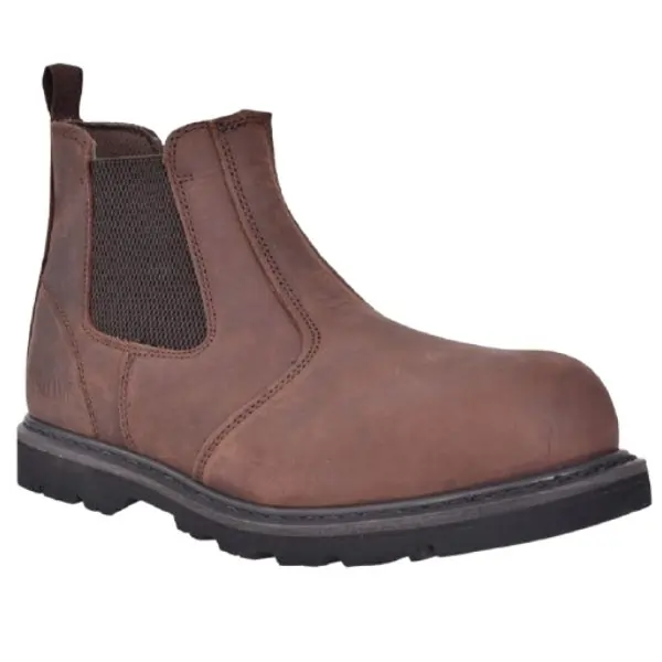 Workland 6.15″ High Ankle Protective Safety Shoes for Men | Steel Toe, Slip & Oil Resistant Work Shoes | Industrial, Construction & Warehouse Footwear