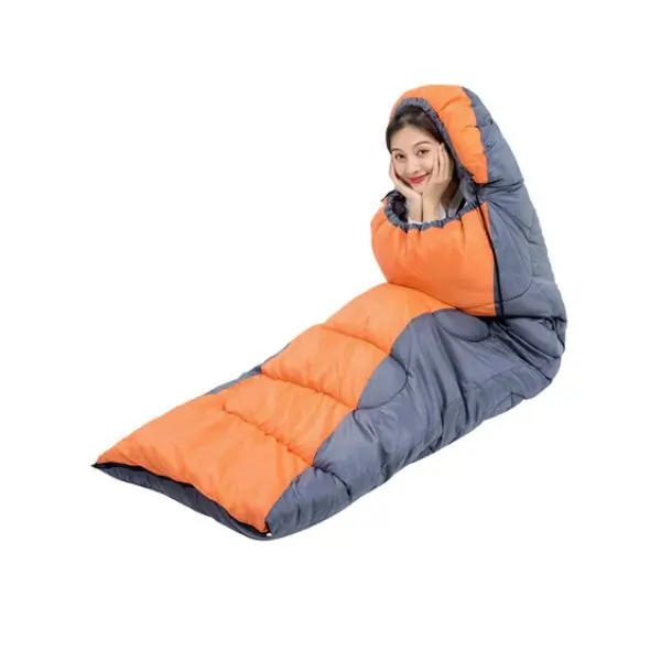 AL ARQAM Hooded Sleeping Bag for Adults & Kids, Lightweight Warm Sleeping Bag for Camping, Hiking, Backpacking & Travel
