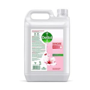 Dettol Hand Wash Skincare 5L (2PCS/CTN) – Antibacterial Liquid Hand Wash Refill | Protects Against 99.9% of Germs