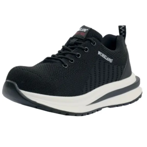 Workland SBP Protective Safety Shoes for Men, Steel Toe Work Footwear, Slip-Resistant Industrial Shoes