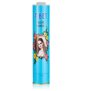 Tibet Herbal Beauty Powder – Large 375g (2 Dozen/Carton) | Natural Body & Face Powder for Smooth, Fresh Skin | Traditional Cooling Formula for Daily Use