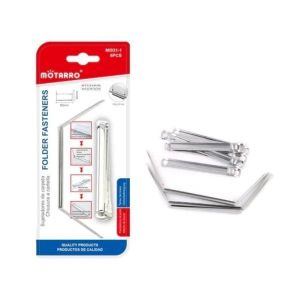 MOTARRO Fasteners Folder MI031-1 – Durable Document Organizer with Metal Fasteners for Office, School, and Home Filing